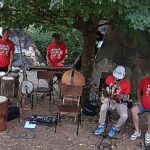 Foulawash en concert guinguette au Paléosite de Saint-Césaire — afrobeat festif